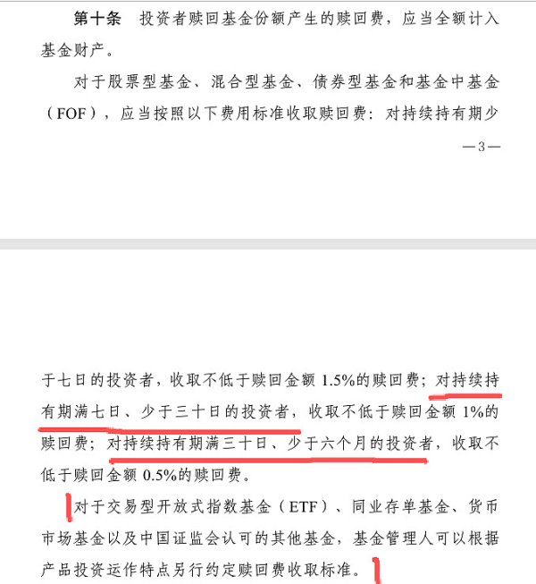 配资之家论坛 基金销售费用新规看了，降费我支持，但是赎回费一刀切我不认同